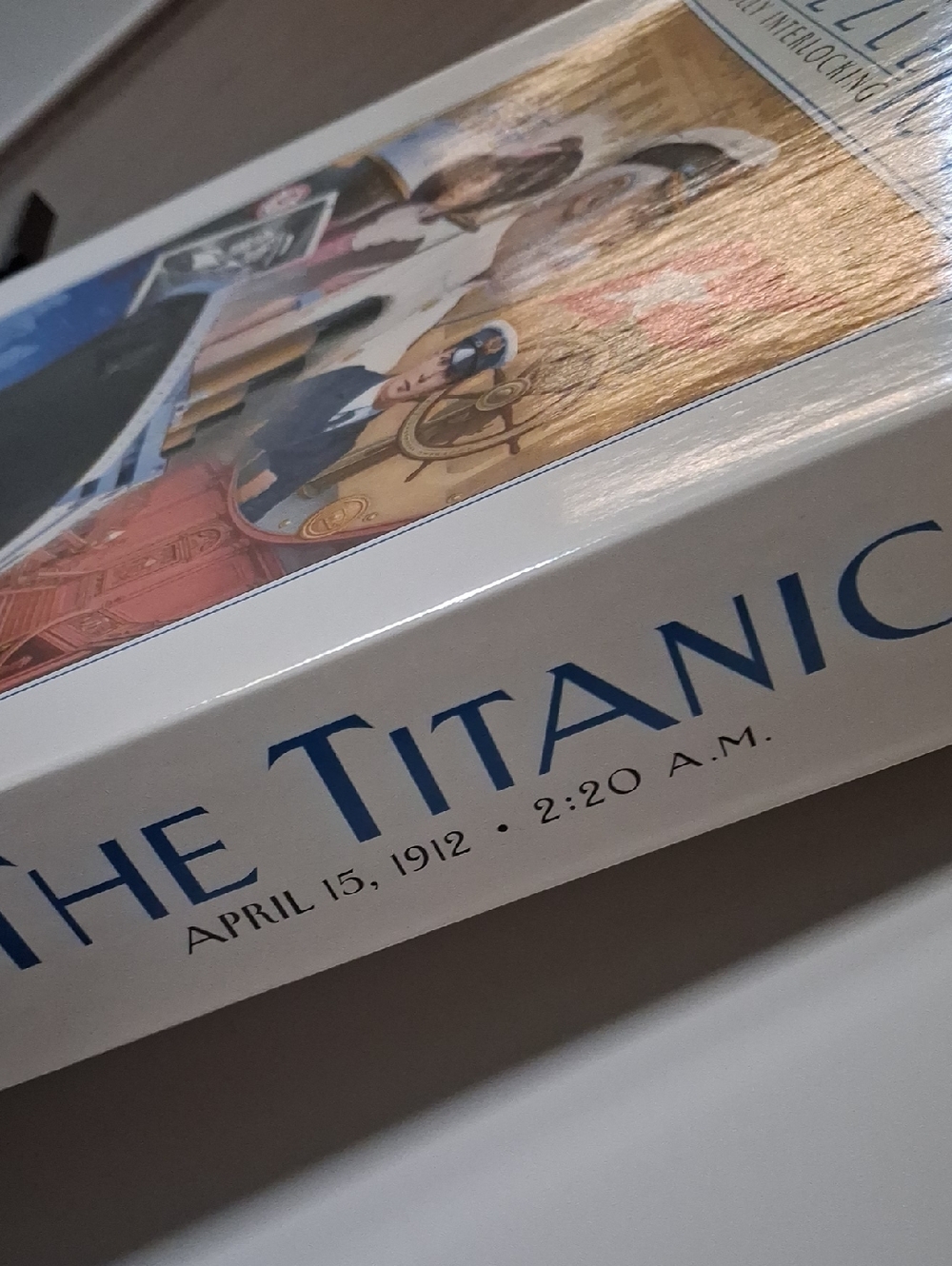 New! VINTAGE Titanic 1,000 Puzzle (Never Opened) - Picture 3 of 4